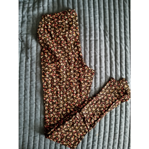 Torrid Floral Leggings - Picture 1 of 3